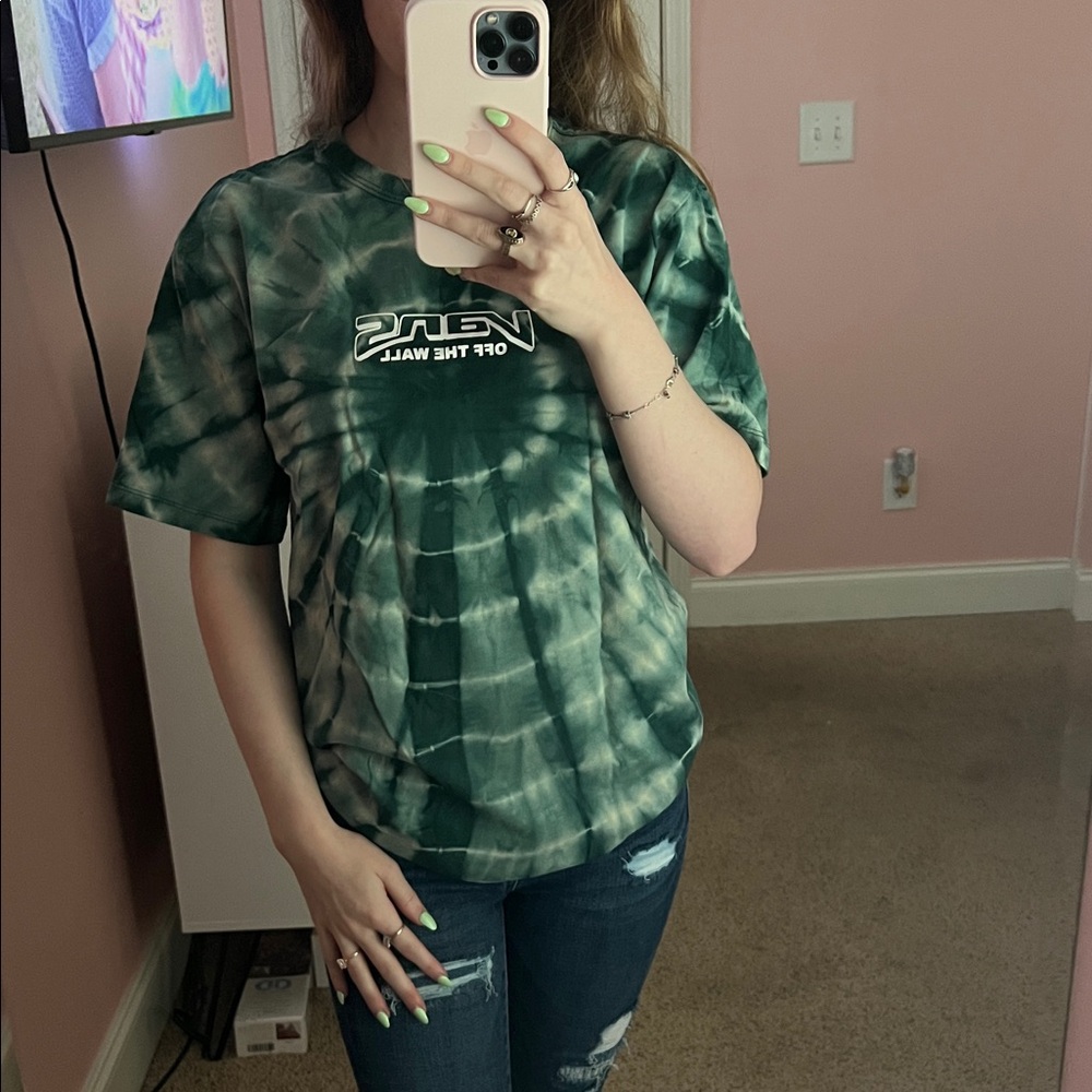 Vans Dark Green Tie-Dye Short Sleeve Tee